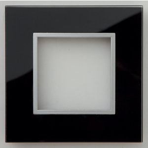 Plaque verre noir