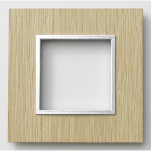 Plaque simple "Kobe" bois clair