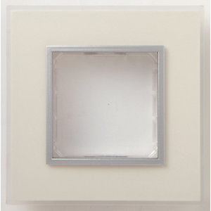 Plaque simple translucide