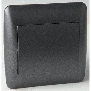 Interrupteur va-et-vient "OME" anthracite