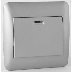 Va-et-vient lumineux "OME" anthracite