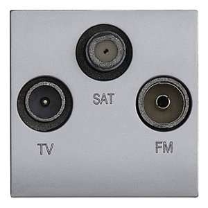 Prise TV/FM/SAT "Kobé" - Silver