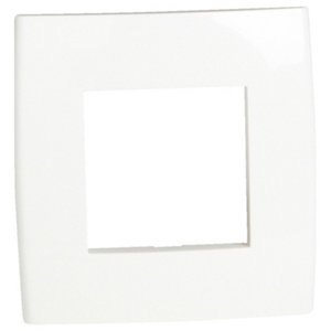 Plaque simple "Kobé" - Blanc 