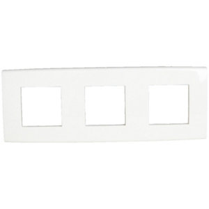 Plaque triple "Kobé" - Blanc