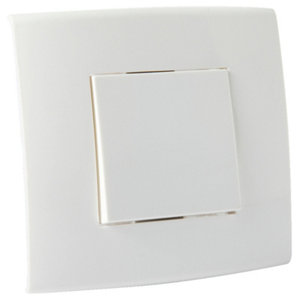 Lot 3 interrupteurs va-et-vient "Kobé" - Blanc