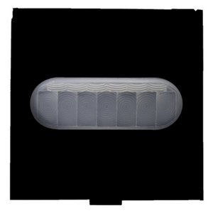 Interrupteur automatique 2 fils "Kobe" noir