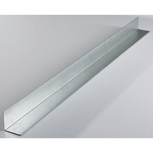 Cornière de coffrage en acier galvanisé, L. 3 m 60x60 mm