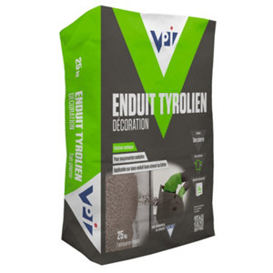 Enduit tyrolien ton pierre de 25 kg - VPI