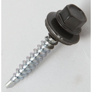 Kit 100 fixations pour tôle graphite