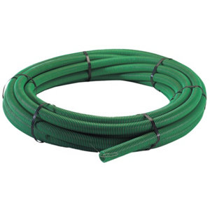 Gaine TPC annelée Ø 40 mm L. 25 m vert Ø 40 mm