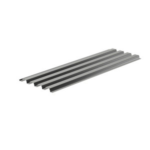 Plancher collaborant en acier galvanisé, PCB 60 - l. 828 mm x L. 2,50 m x Ép. 0,75 mm