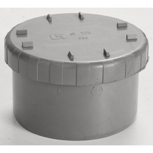 Tampon de visite PVC à visser Ø 125 mm