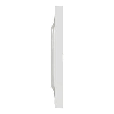 Plaque de finition 2 postes Schneider Electric Odace Styl S520704 coloris .156 x P.10 x H.85 mm - vue 2