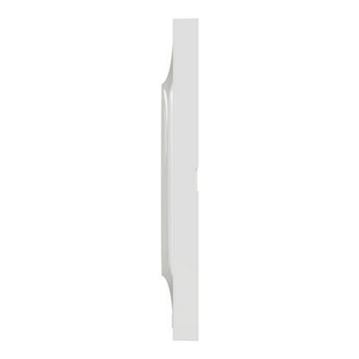 plaque schneider electric odace styl 3 postes entraxe 71 mm - vue 3