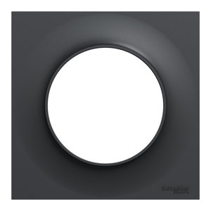 Plaque simple "Odace Styl" anthracite
