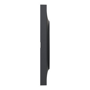 Plaque double "Odace Styl" anthracite