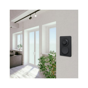 Interrupteur va-et-vient à assembler "Odace" anthracite