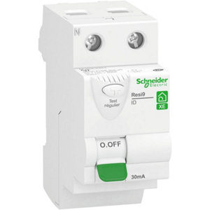 Interrupteur différentiel, 30 mA 40A type AC automatique (embrochable)