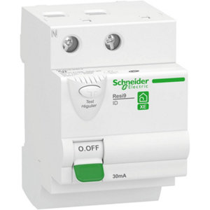 Interrupteur différentiel 30ma 63A type AC automatique (embrochable)