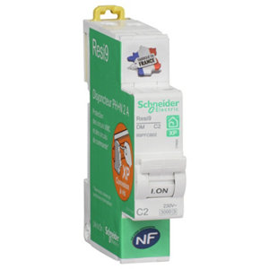 Disjoncteur "Rési9" 2A peignable phase neutre