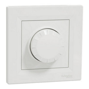 Variateur rotatif LED multifilaire 370W ASFORA blanc