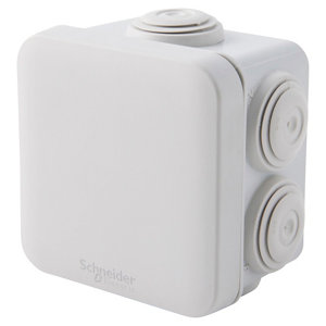 Boîte de dérivation carrée 65 x 65 mm