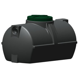 Séparateur de graisses 200l en polyéthylène haute densité - 66,1x63,7x107 cm