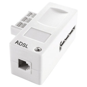 Filtre ADSL mâle T - 1 femelle rJ11