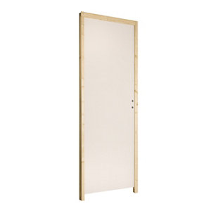 Bloc-porte isoplane prépeint poussant gauche - L.73 cm