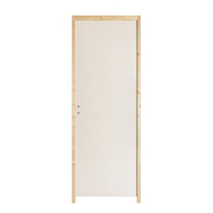 Bloc-porte isoplane prépeint poussant droit - L.73 cm