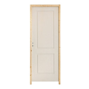 Bloc-porte 2 panneaux prépeint "Camargue" - l. 73 cm