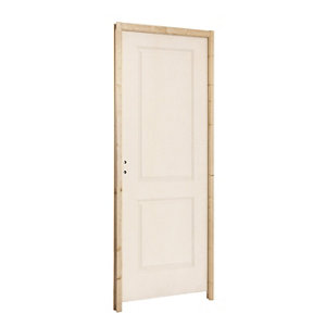 Bloc-porte 2 panneaux prépeint "Camargue" - l. 73 cm