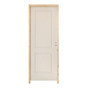 Bloc porte "Camargue" 2 panneaux prépeint gauche - 73 cm