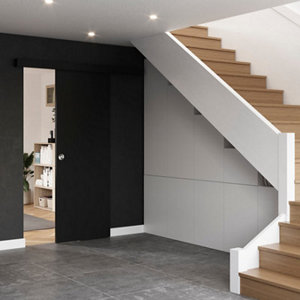 Porte coulissante isoplane prépeinte l. 83 cm