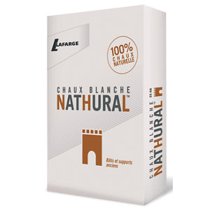 Chaux pure hydraulique blanche** 25 kg