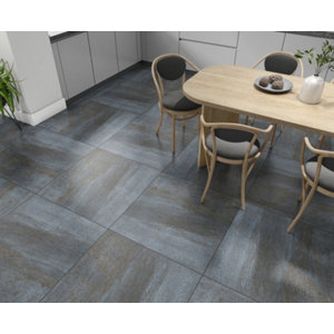Plinthe carrelage 7 x 80 cm "Ground gris foncé"