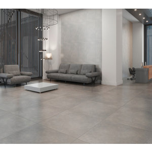 Carrelage de sol intérieur "Metropol" gris foncé l. 60 x L. 60 cm