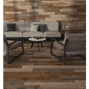 Carrelage de sol interieur "cedre warn" - 15 x 90 cm