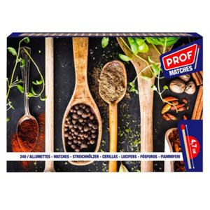 Lot de 3 boîtes de 240 allumettes - 4,7 cm