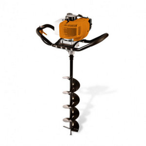 Tarière thermique 52 cm³ 1450 W avec 3 mèches diamètre 100/150/200 mm