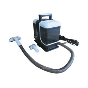 Shampouineuse portable "Racing" 750 W noire avec aspiration 15 Kpa et réservoirs 1600/750 mL