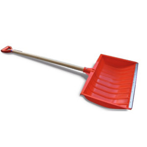 Poussoir à neige en acier 156 x 54 x 10 cm