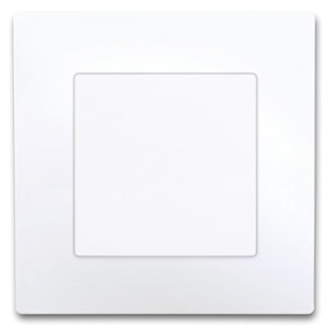 Va-et-vient mécanisme + support à clipser "Delta Viva" blanc