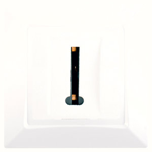 Prise téléphone + plaque "DELTA ONE" blanc