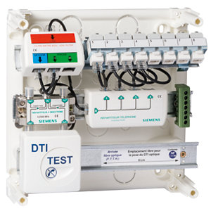 Coffret de communication 8RJ45