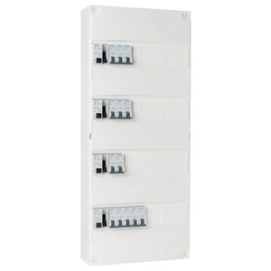 Tableau prééquipé 4 rangées 52 modules