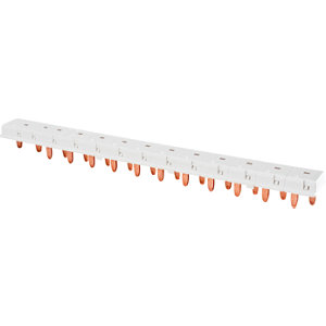 Peigne horizontal double. Permet l’alimentation phase/neutre.