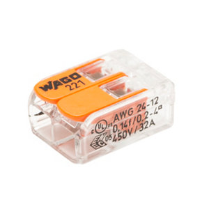 Sachet 10 mini bornes cliquet S221