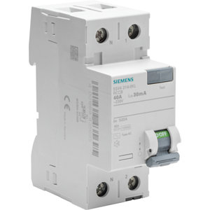 Interrupteur différentiel 30 mA 40A type AC.