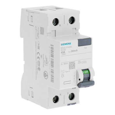 SIEMENS Interrupteur différentiel 30 mA Type AC - vue 3